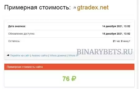 Gtradex is a SCAM. Real reviews. Examination