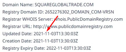 SquareglobalTrade: classic scammers and a scam? Reviews.