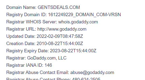 GentsDeals - uzupełnienie w rodzinie oszustów Forex