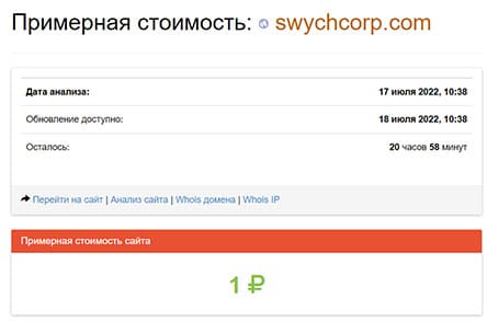 Отзывы о Swych Corp &mdash; денежном помощнике по сливу депозита. Стоит ли сотрудничать?