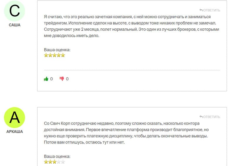 Отзывы о Swych Corp &mdash; денежном помощнике по сливу депозита. Стоит ли сотрудничать?