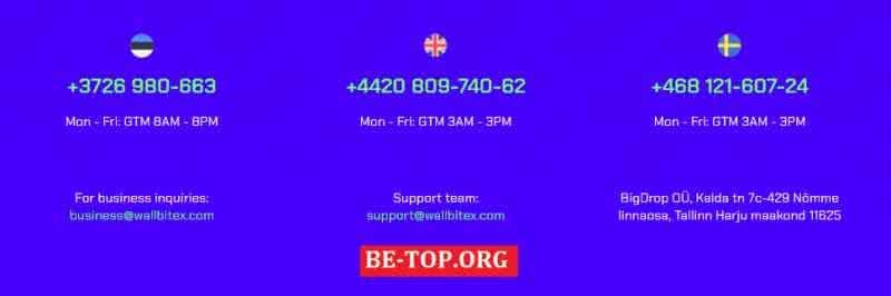 Wallbitex МОШЕННИК отзывы и вывод денег