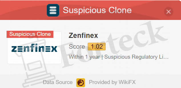 Zenfinex - fresh Forex scammers