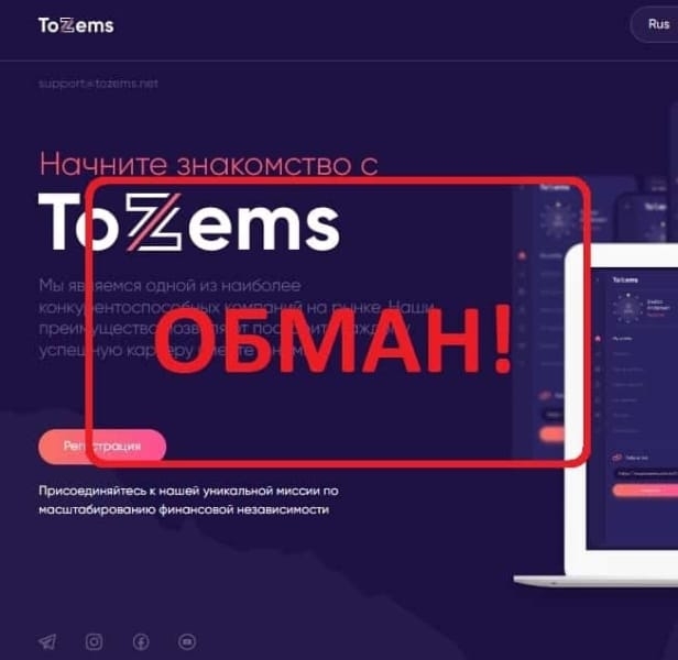 ToZems — отзывы о компании tozems.net — Seoseed.ru