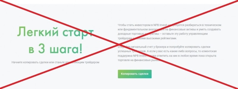 NPB Invest отзывы — проект от брокера NPBFX — Seoseed.ru