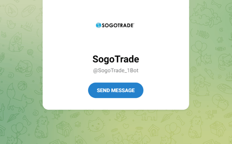 SogoTrade (t.me/SogoTrade_1Bot) очередной канал для развода на деньги!