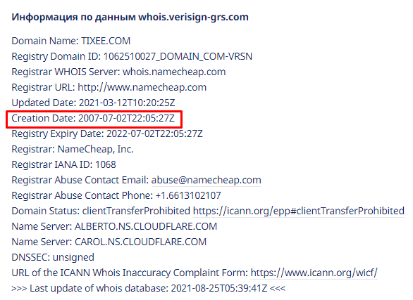 Вся информация о компании Tixee