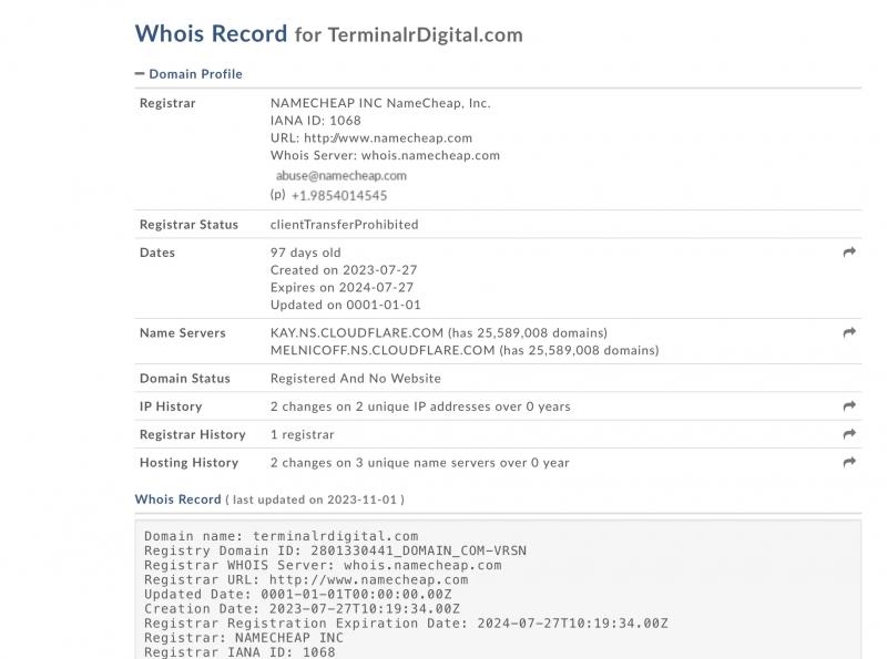 Обзор очередного брокера TerminalrDigital и отзывы о нем
