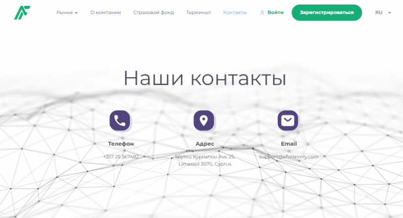 Полный обзор брокера A-Foranmly