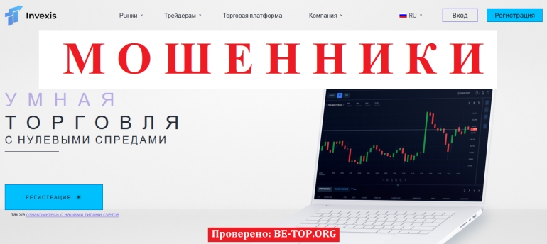 Лже-брокер Invexis - пустая трата времени и средств: отзывы пострадавших